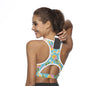 European And American New Back Pocket Portable Phone Shockproof Yoga Running Sports 3D Printing Beautiful Back Yoga Bra