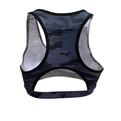 European And American New Back Pocket Portable Phone Shockproof Yoga Running Sports 3D Printing Beautiful Back Yoga Bra